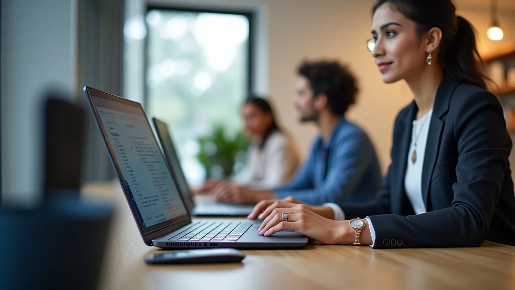This image shows a person working remotely on a laptop, symbolizing finding remote jobs in Bangladesh without experience.