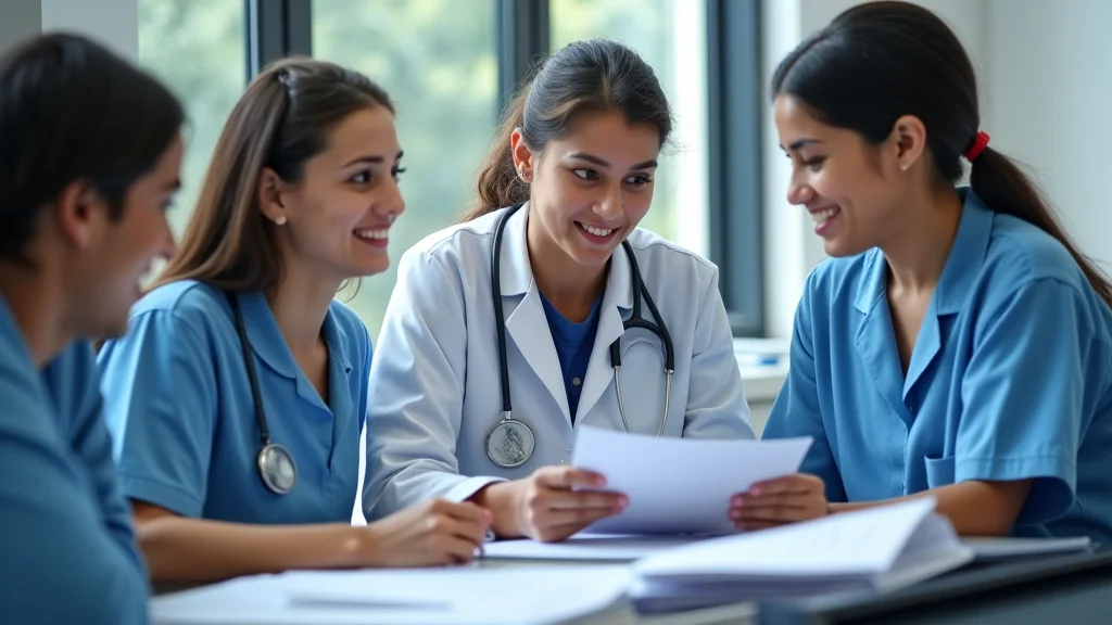 The image shows a person filling out a digital job application form, illustrating the Ministry Job Circular Application Process in Bangladesh.